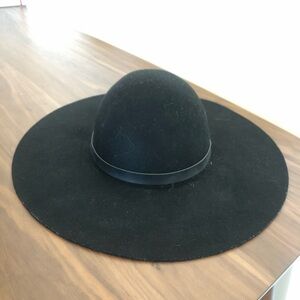 Wool Felt Wide Brim Hat